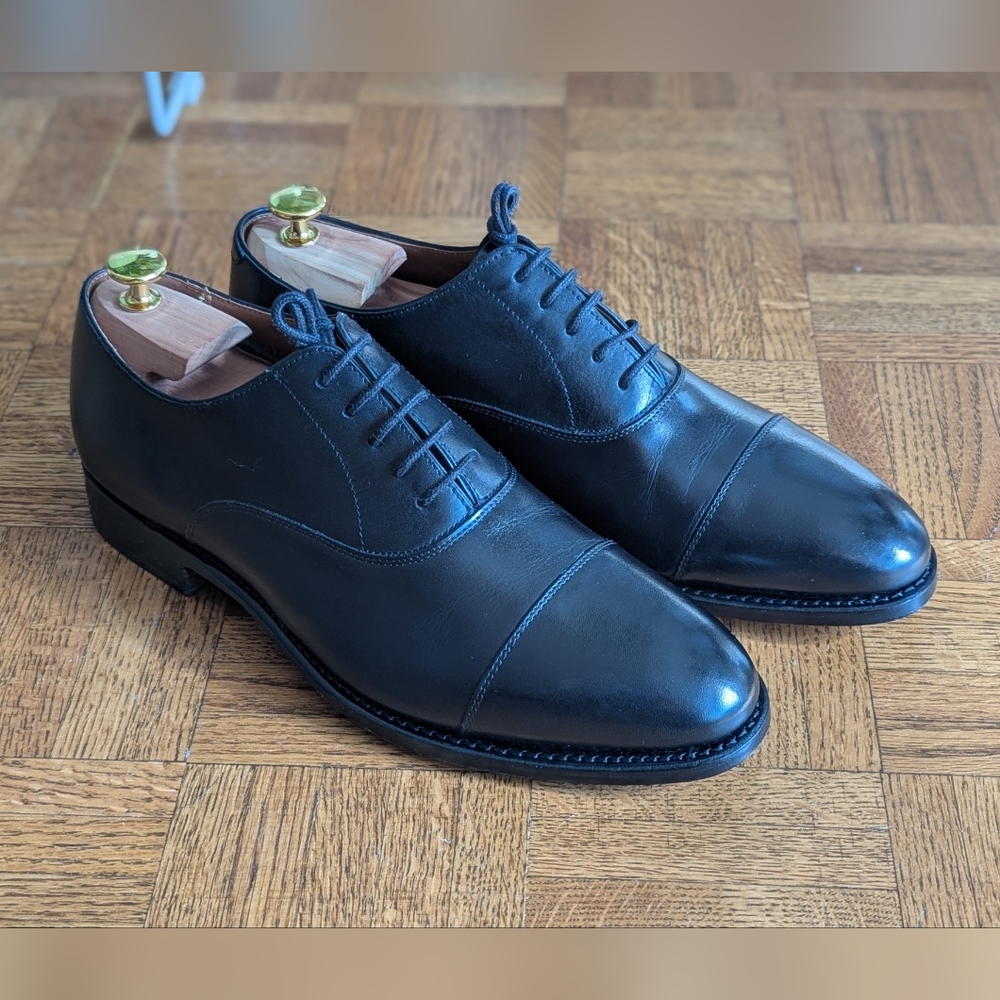 J. Crew Essex Cap Toe Leather Men's Oxfords